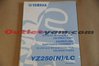 Manual YZ250(N)/LC